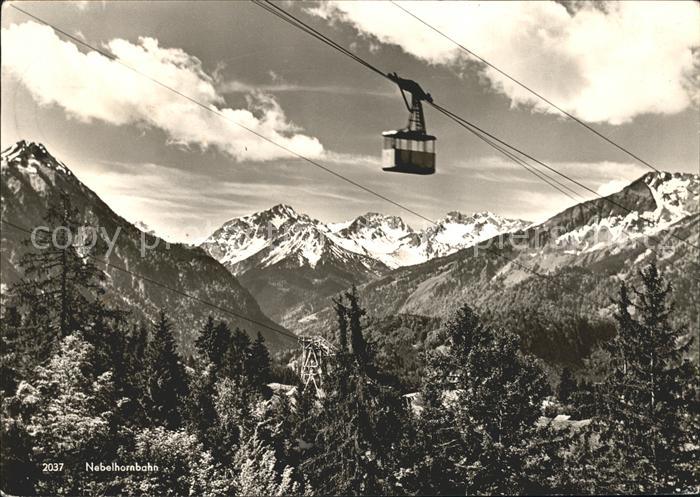 Seilbahn Nebelhorn