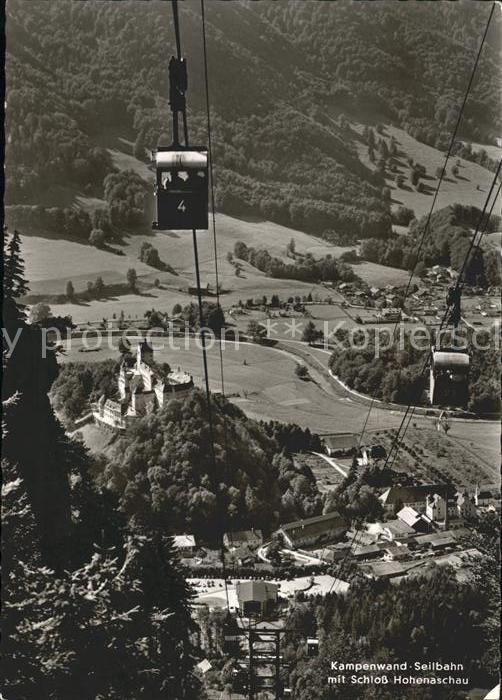 Seilbahn Kampenwand Schloss Hohenaschau