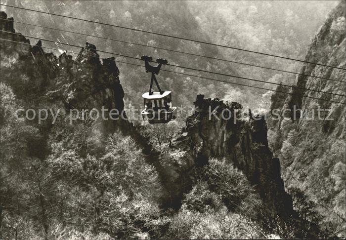 Seilbahn Hexentanzplatz Thale Harz