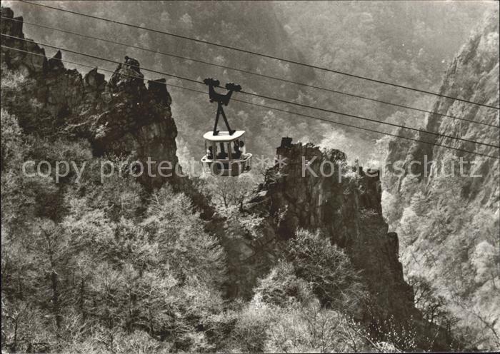 Seilbahn Hexentanzplatz Thale Harz