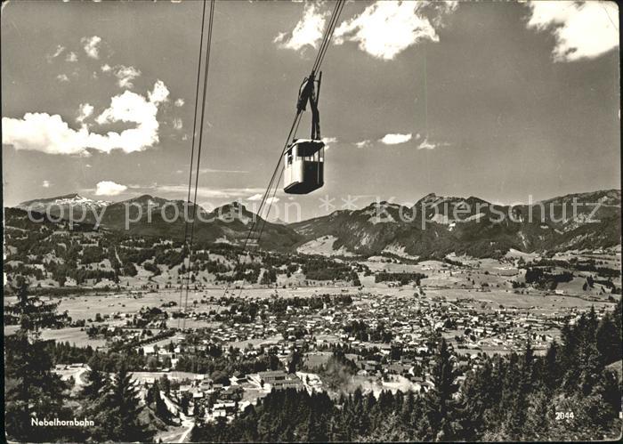 Seilbahn Nebelhorn Oberstdorf Allgaeu