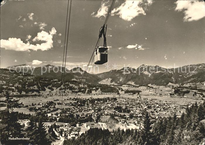 Seilbahn Nebelhorn Oberstdorf im Allgaeu