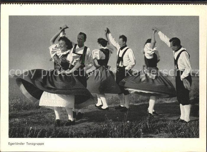 Tanz Taenzer Egerlaender Tanzgruppe Egerland Jahrweiser Schoenes Sudetenland