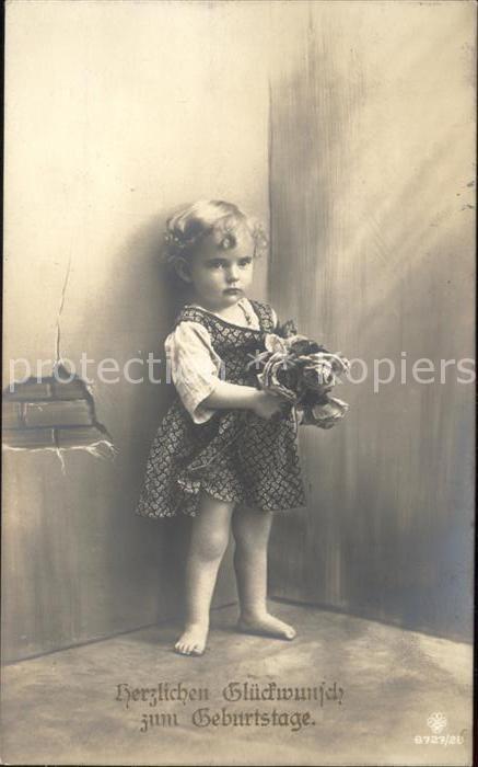 Kinder Child Enfants Glueckwunsch Geburtstag
