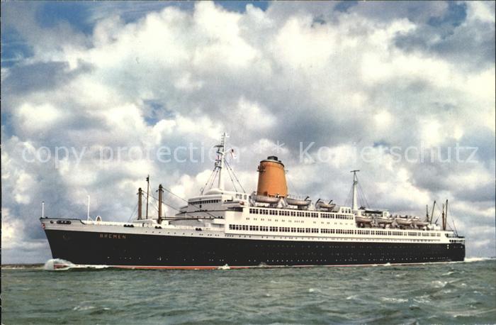 Dampfer Oceanliner T.S. Bremen