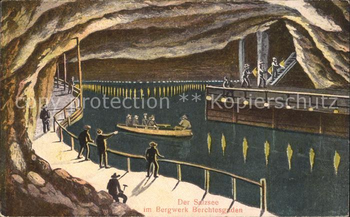 Bergwerk Berchtesgaden Salzsee