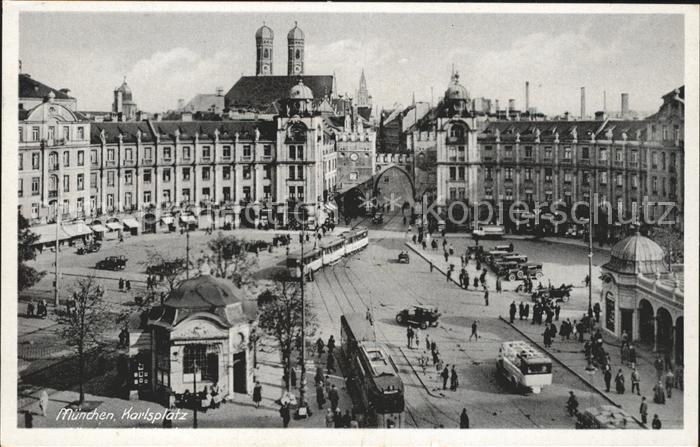 Strassenbahn München Karlsplatz