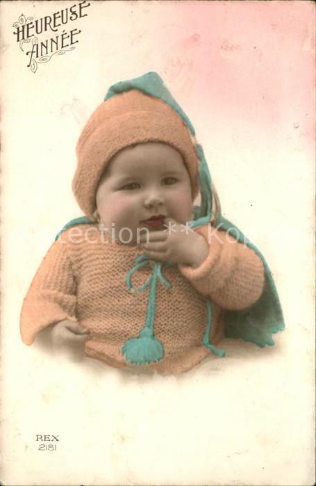 Foto REX Nr. 2181 Baby Neujahr