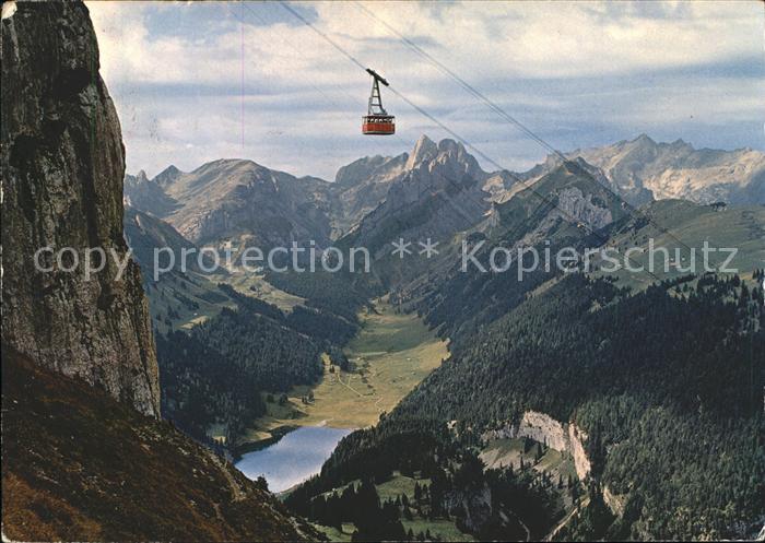 Seilbahn Bruelisau-Hoher Kasten Alpstein