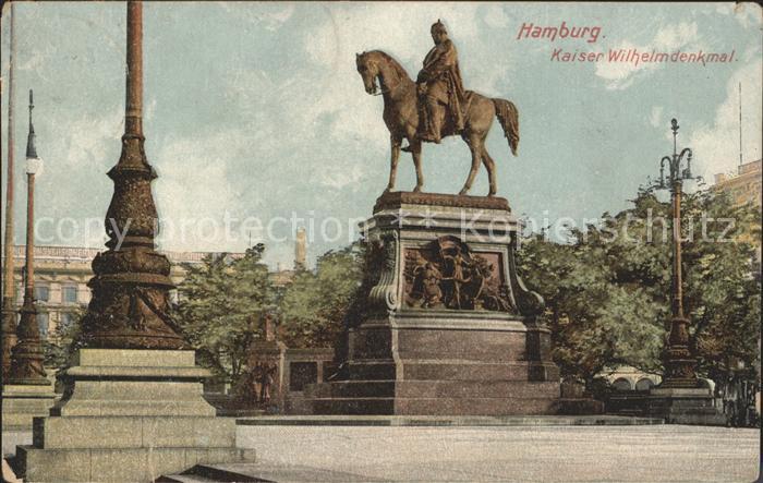Denkmal Hamburg Kaiser Wilhelm-Denkmal
