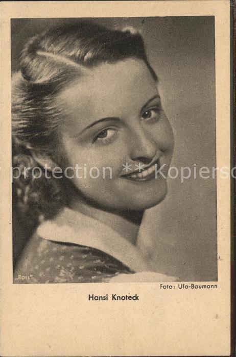 Foto Ufa Baumann Hansi Knoteck