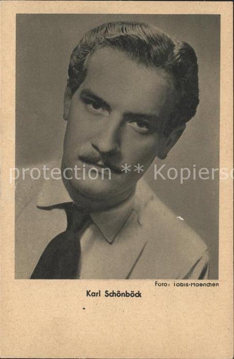 Schauspieler Karl Schoenboeck Foto-Tobis-Haenchen
