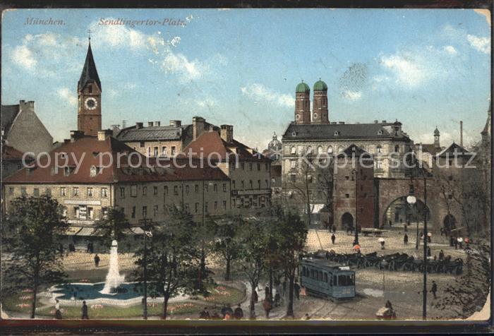 Strassenbahn Muenchen Sendlingertor-Platz