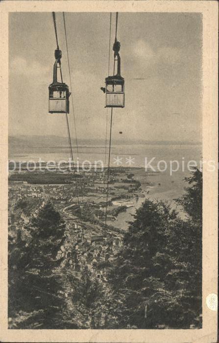 Seilbahn Pfaender Bregenz am Bodensee