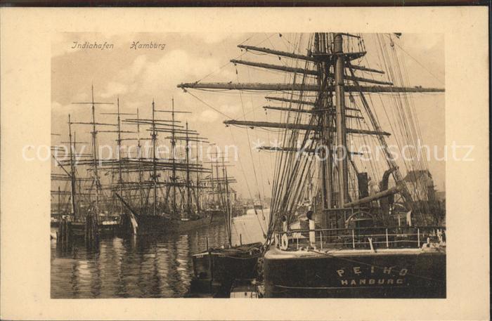 Segelschiffe Indiahafen Hamburg