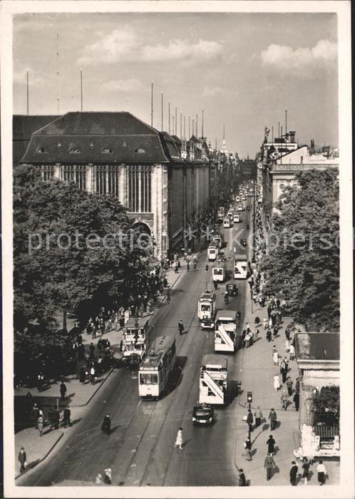 Strassenbahn Berlin Leipziger Strasse