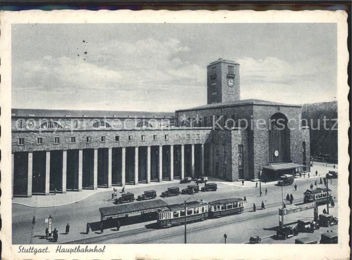 Strassenbahn Stuttgart Hauptbahnhof