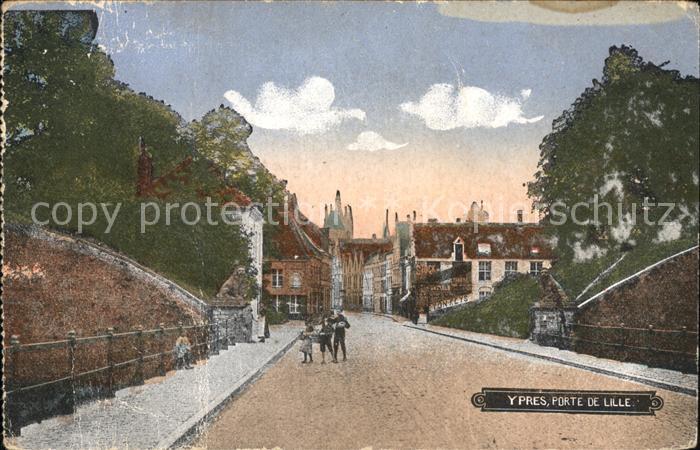 Ypern Ypres Porte de Lille