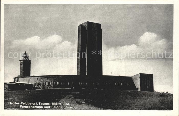 Feldberg Taunus Fernsehanlage Turm
