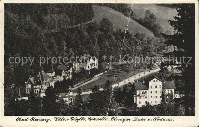 Bad Reinerz Niederschlesien Villen Idylle Gorneliz Koenigin Luise Fortuna