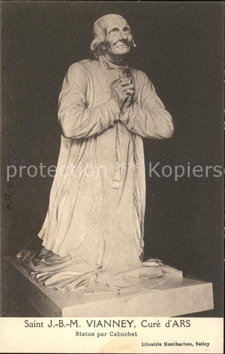 Skulpturen Saint J. B. M. Vianney Cure d  Ars