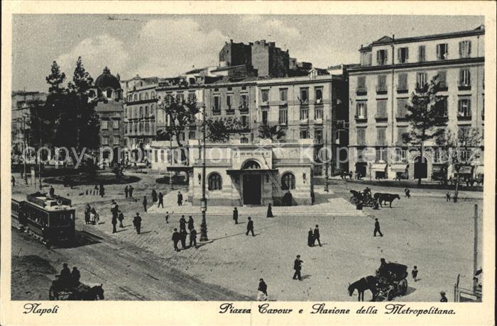 Napoli Neapel Piazza Cavour Stazione Metropolitana