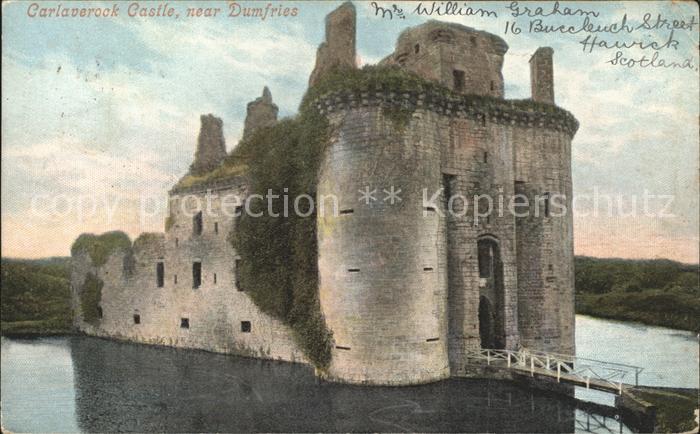 Dumfries Galloway Carlaverock Castle