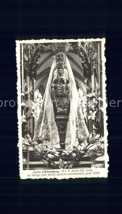 Alsemberg Eglise La Vierge opres couronnement