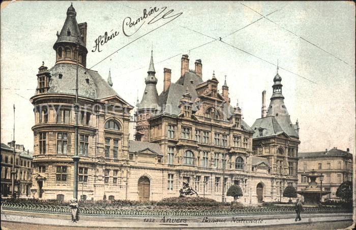 Anvers Antwerpen Banque Nationale