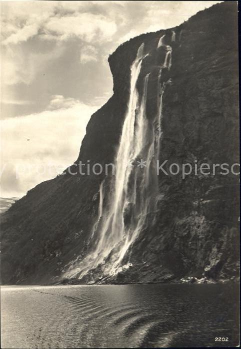 Geiranger syv soestre Fjord