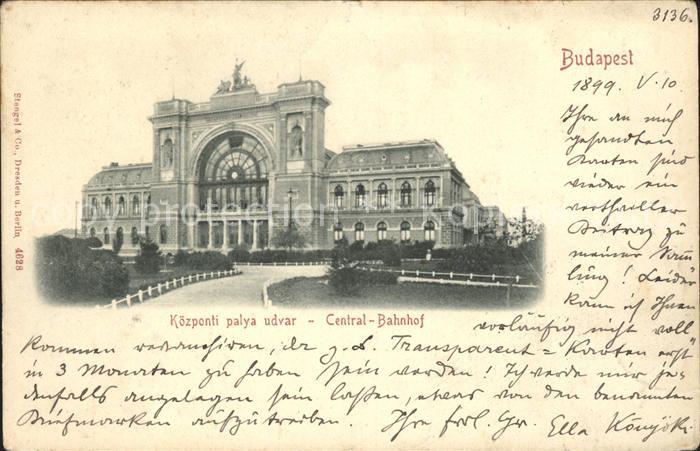 Budapest Central Bahnhof