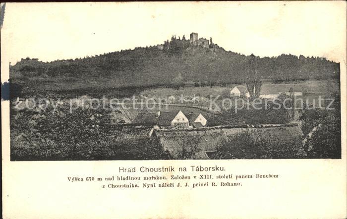Tabor Czechia Hrad Choustnik