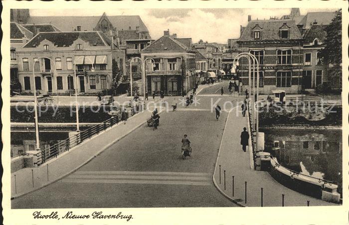 Zwolle Overijssel Havenbrug