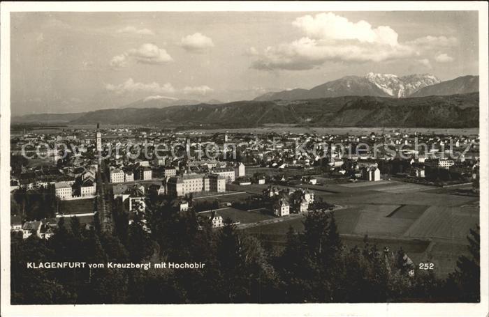 Klagenfurt Woerthersee Hochobir