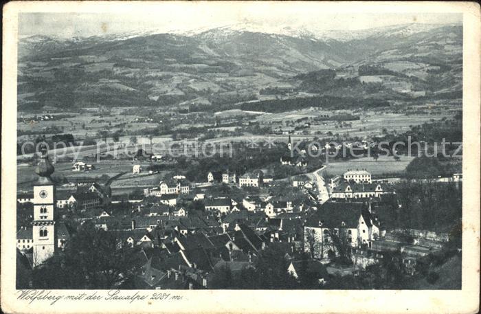 Wolfsberg Kaernten Saualpe