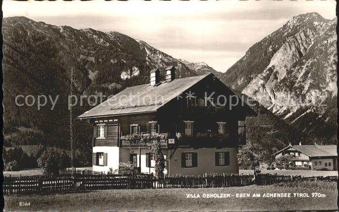 Eben Achensee Villa Obholzer