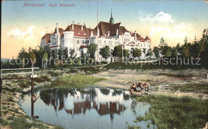 Marienbad Tschechien Boehmen Cafe Ruebezahl