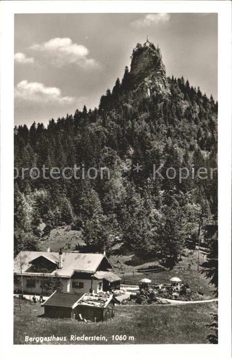 Tegernsee Bayern Berggasthaus Riederstein