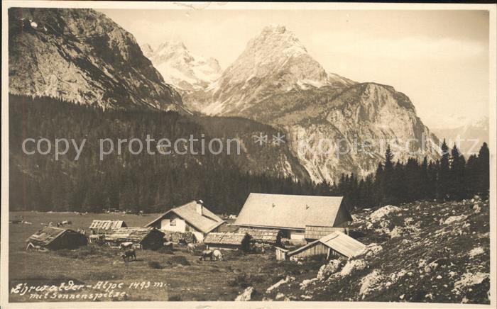 Ehrwald Tirol Alpe Sonnenspitze