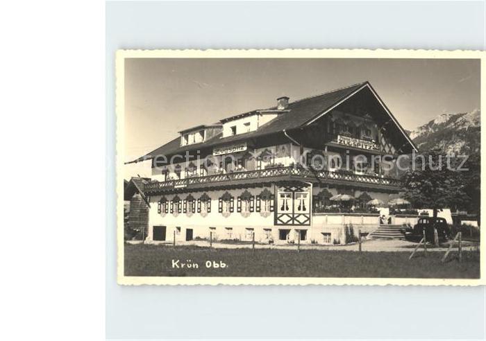 Kruen Pension Cafe Restaurant Zugspitz
