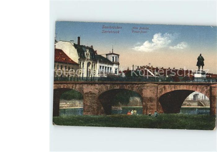 SAARBRueCKEN Saarland Alte Bruecke