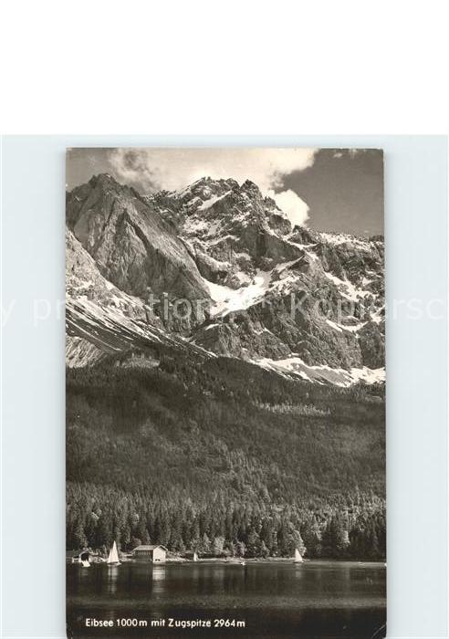 Eibsee mit Zugspitze