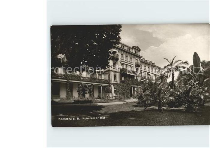 Konstanz Bodensee Konstanzer Hof Dr. Buedingens Kuranstalt