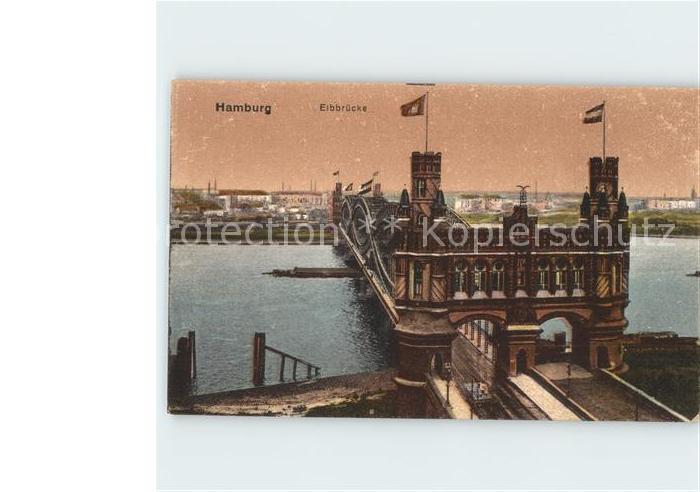 HAMBURG  CITY Elbbruecke