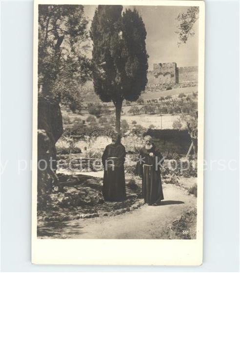 Jerusalem Yerushalayim Garten Gethsemane Moench
