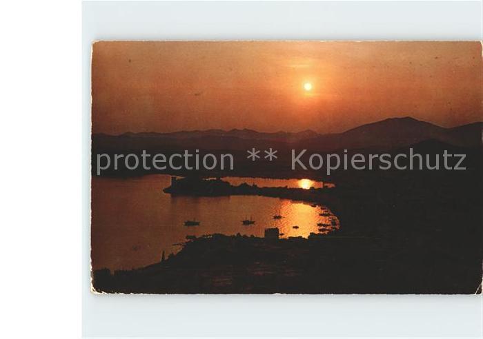 Bodrum Sonnenuntergang an der Kueste