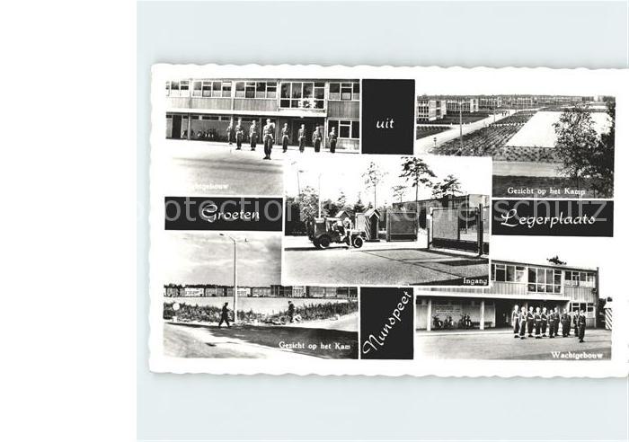 Nunspeet Legerplaats Ingang Kamp Wachtgebouw