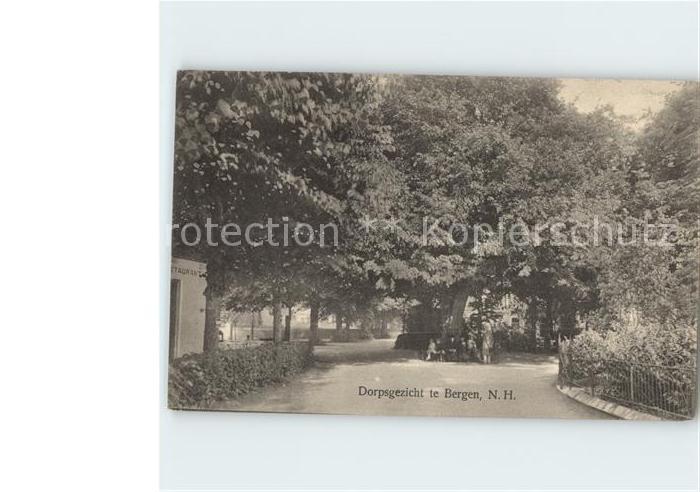 Bergen aan Zee Dorpsgezicht