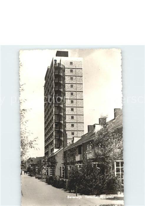 Beverwijk Torenflat Warande Hochhaus