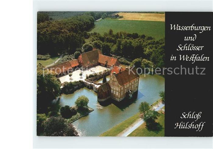 Havixbeck Schloss Huelshoff Serie Wasserburgen und Schloesser in Westfalen Flieg